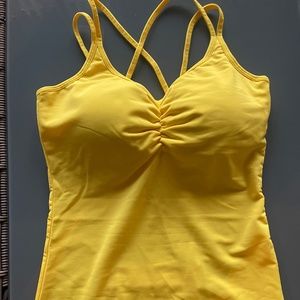 Running Skirts Strappy Bra Top with Removable Padding